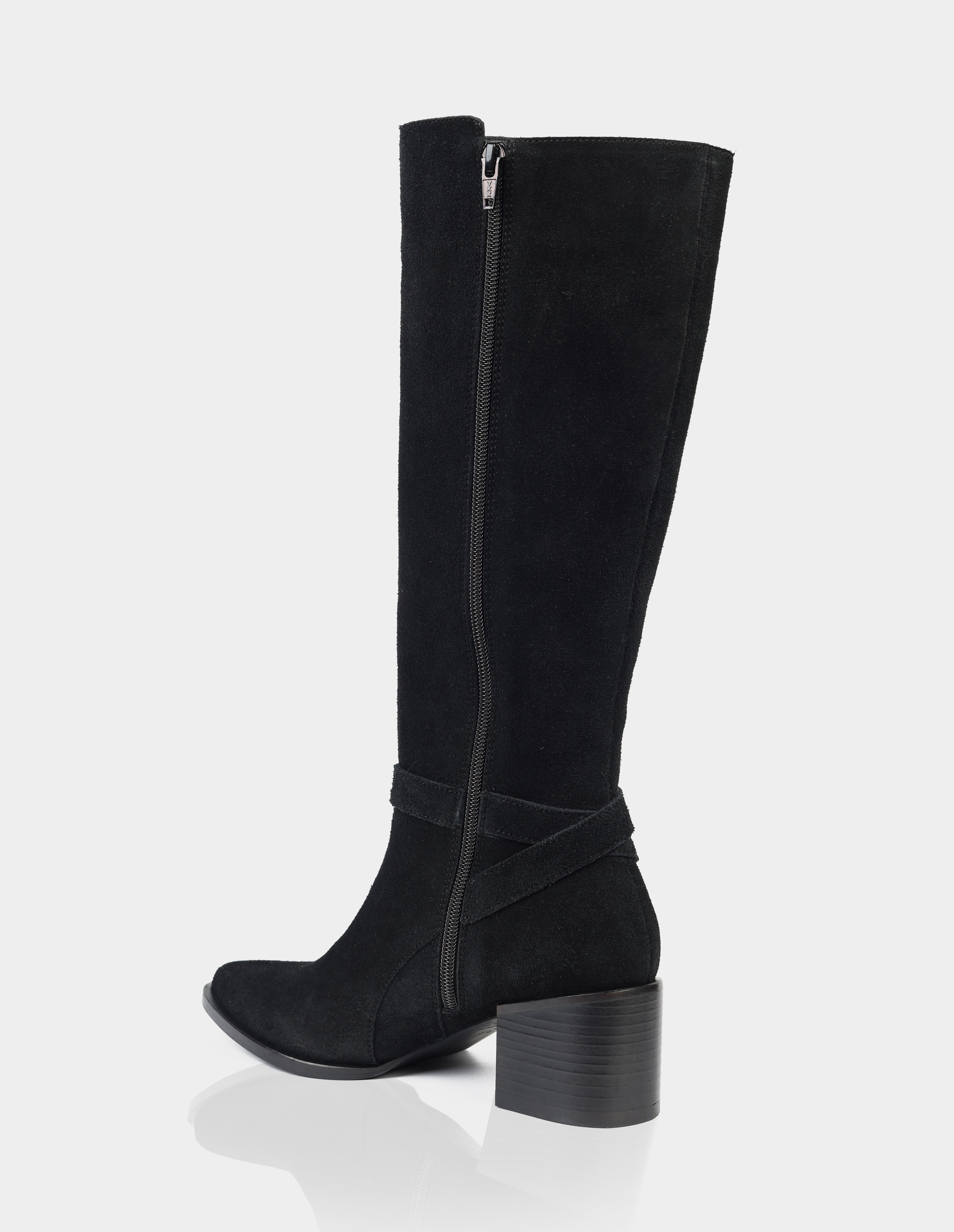 Bota Loren Gamuza Negro