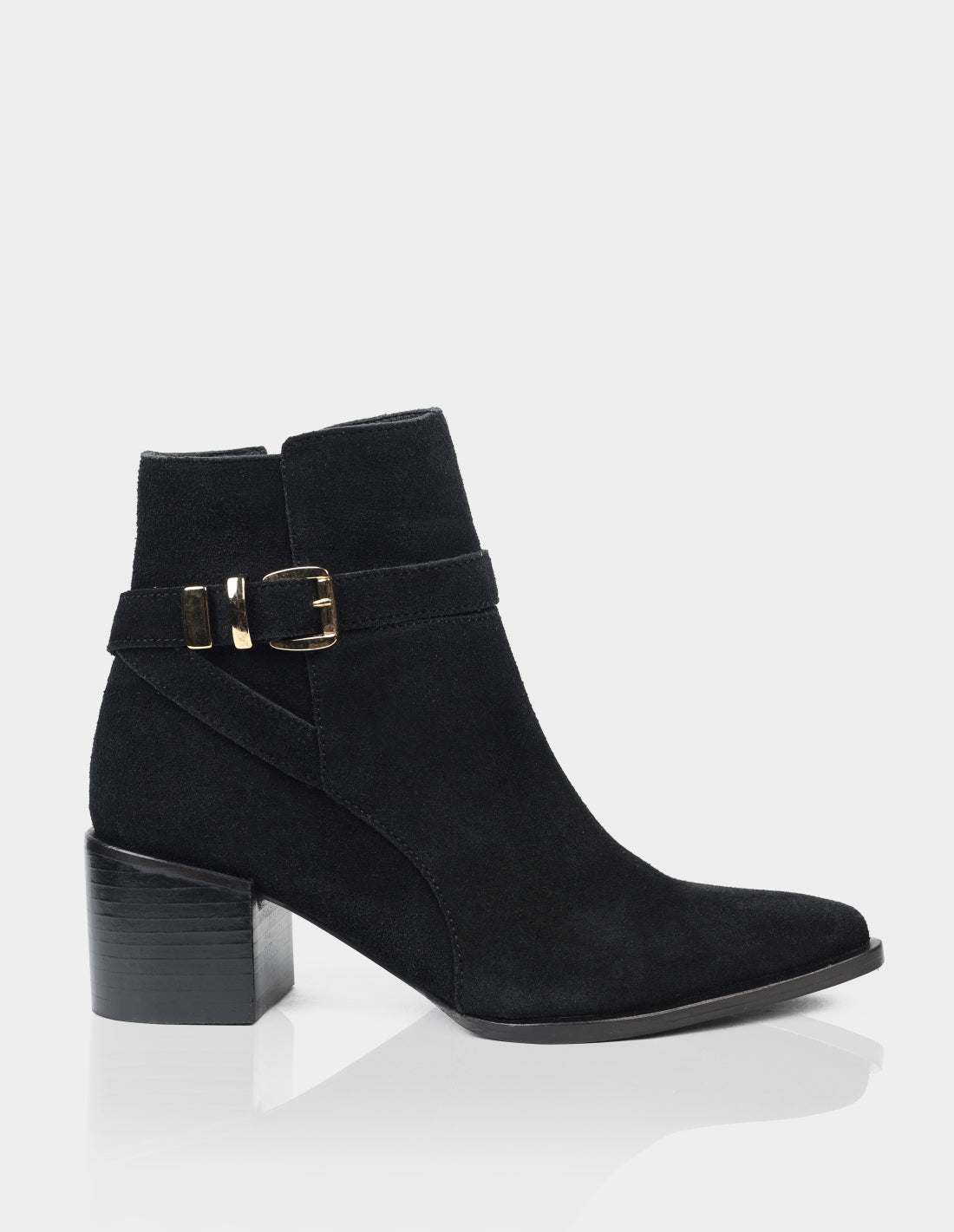 Botin Lory Gamuza Negro