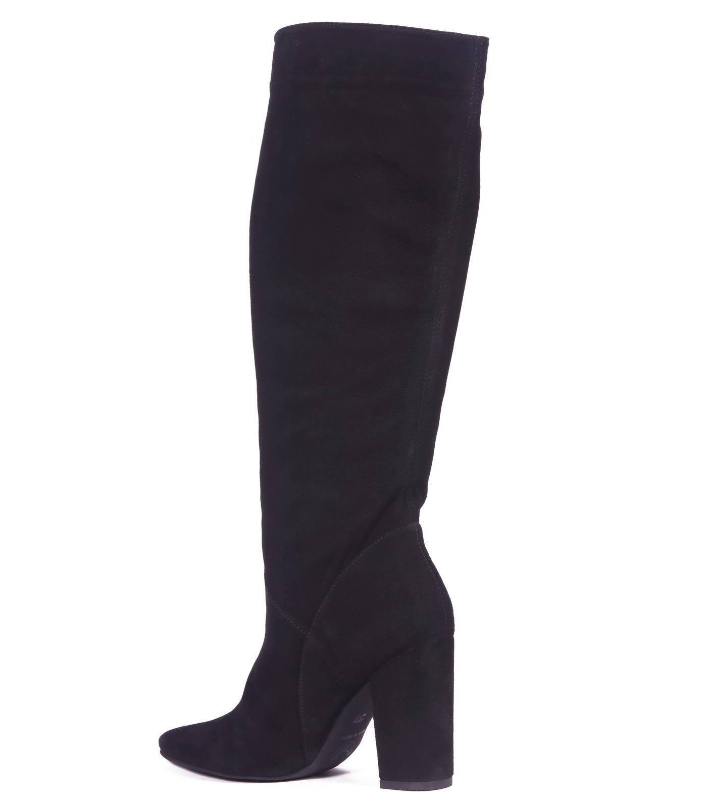 Bota Maggie Cuero Ante Negro