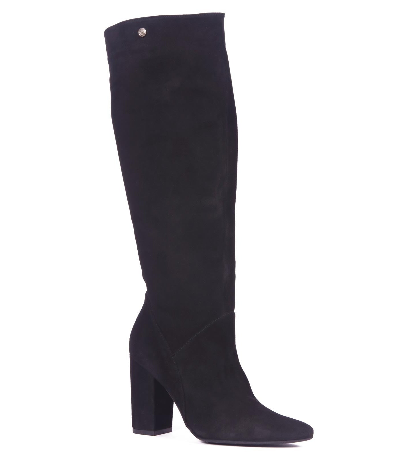 Bota Maggie Cuero Ante Negro