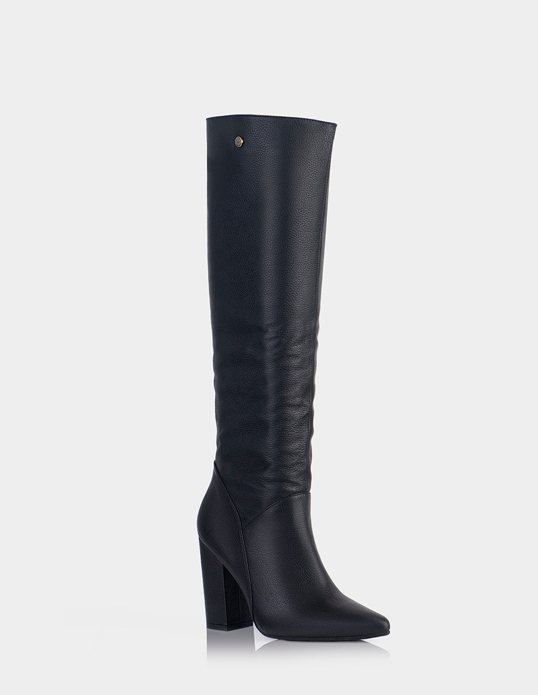 Bota Maggie Cuero Negro