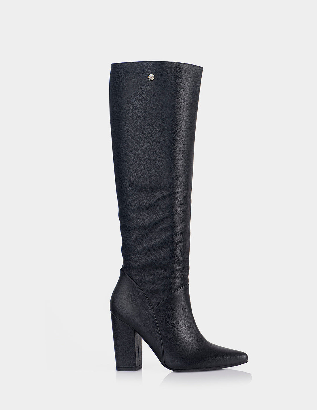Bota Maggie Cuero Negro