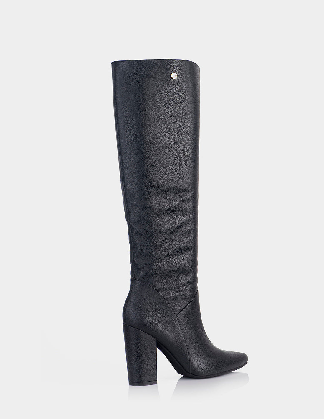 Bota Maggie Cuero Negro
