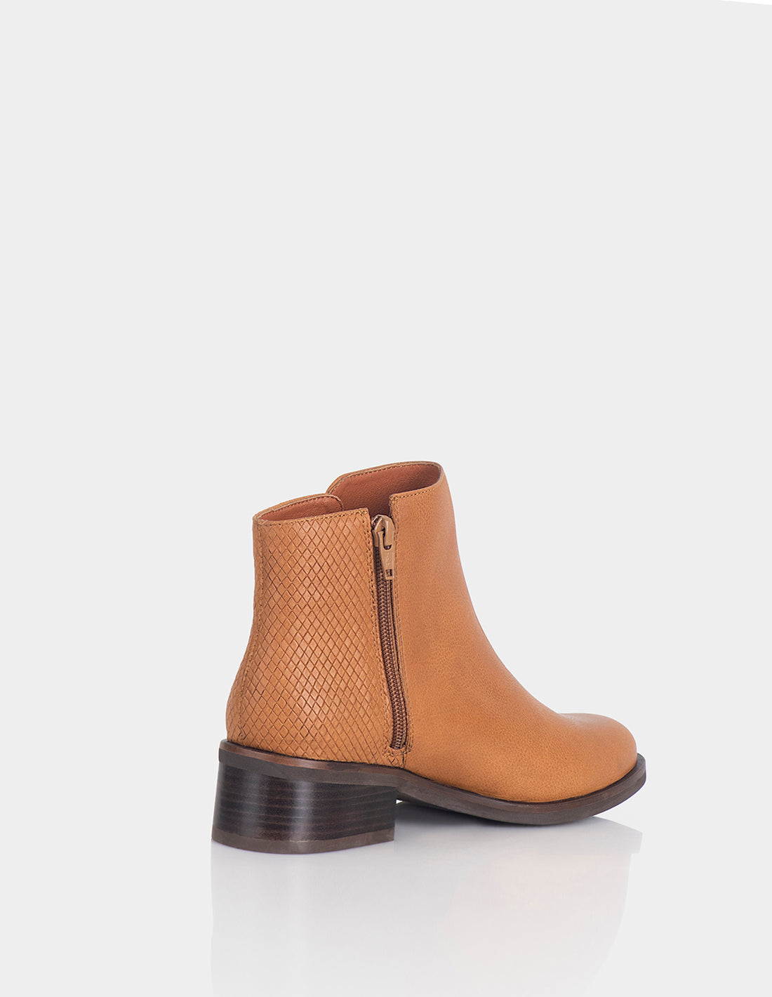 Botin Marbella Cuero Miel