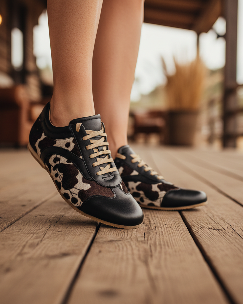 Musa Sneaker Negro x Vaquita Negro