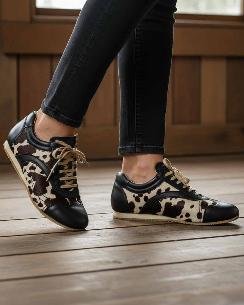 Musa Sneaker Negro x Vaquita Negro