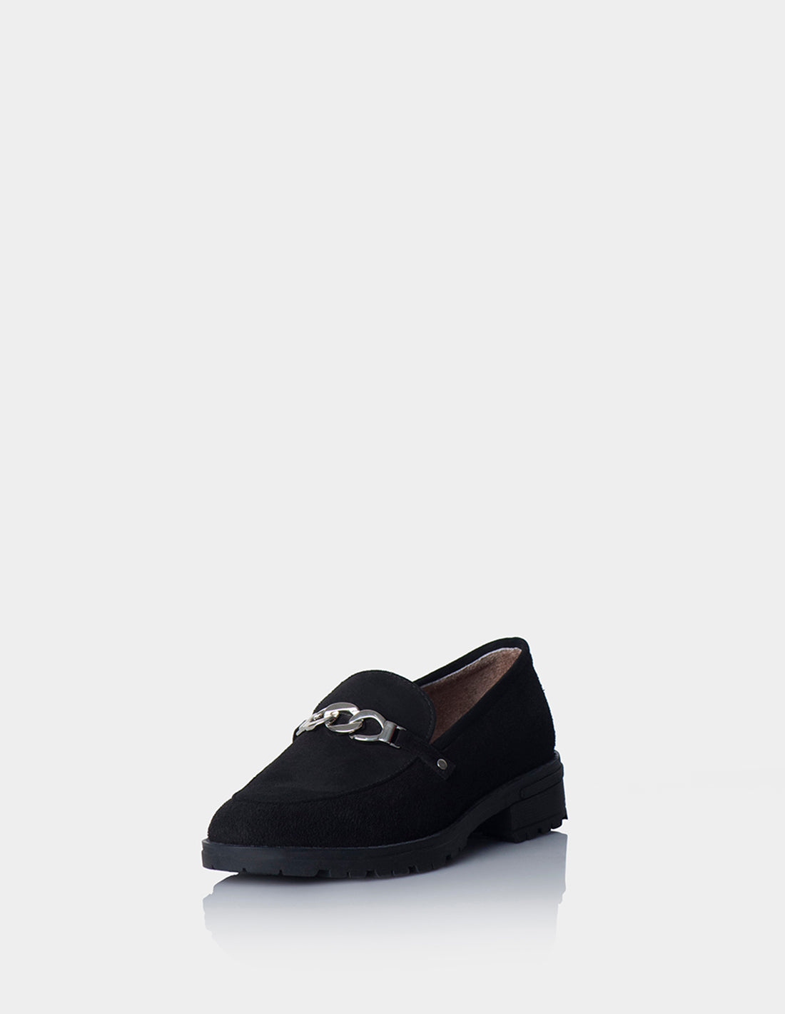 Mocasin Adrian Cuero Ante negro