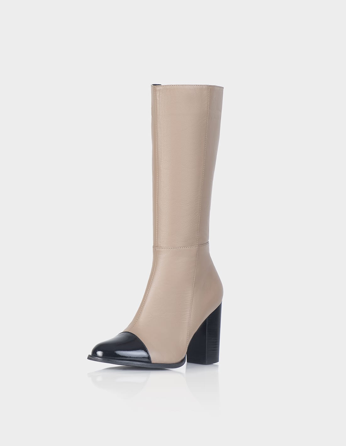 Bota Noa Charol x capuchino