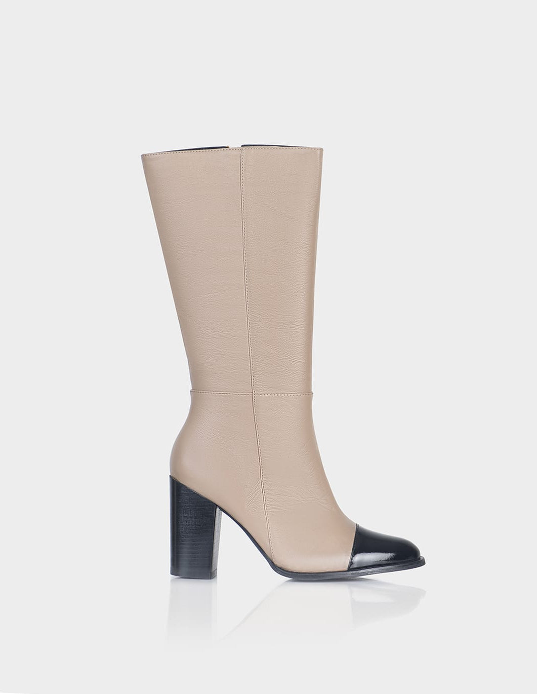 Bota Noa Charol x capuchino