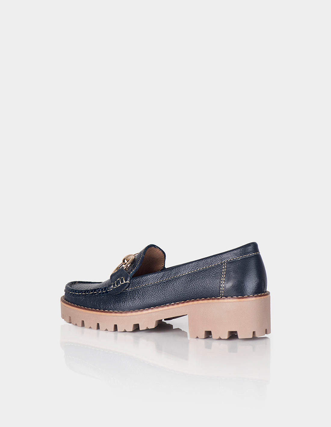 Mocasin Pepa Folia Azul