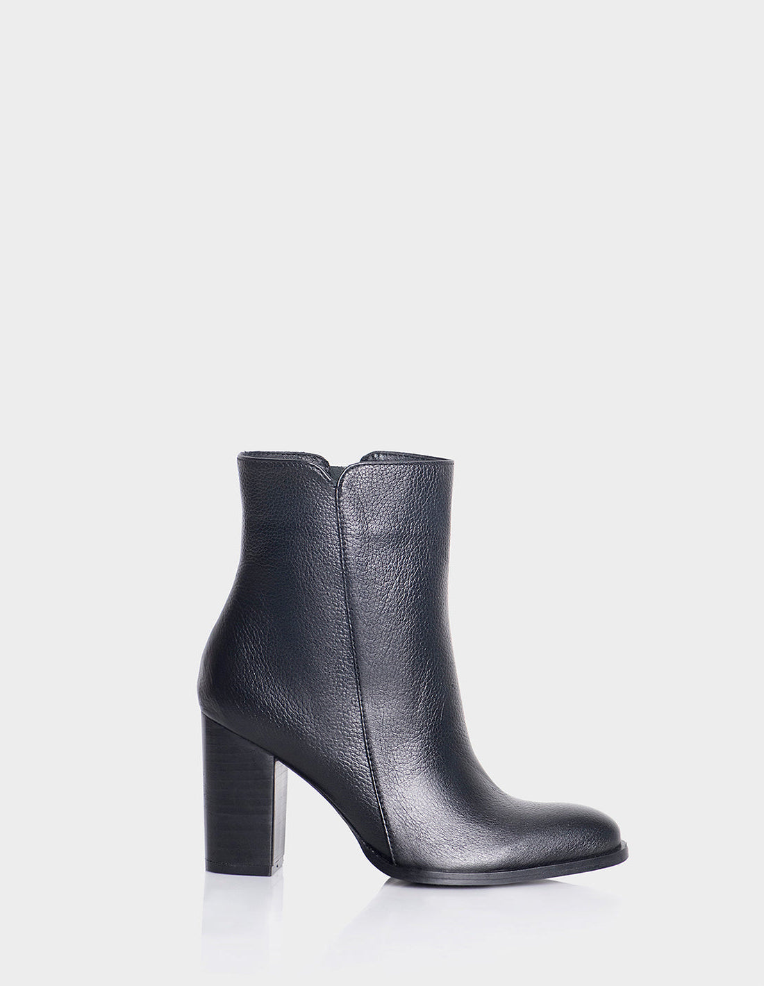 Botin Pamela Cuero Negro