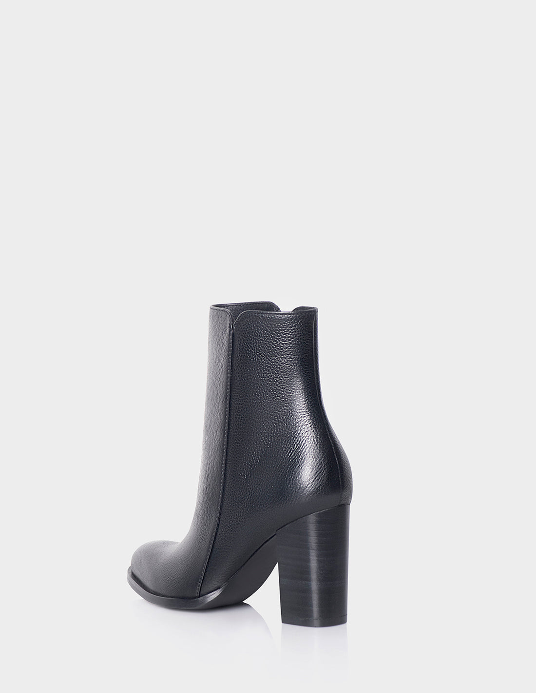 Botin Pamela Cuero Negro