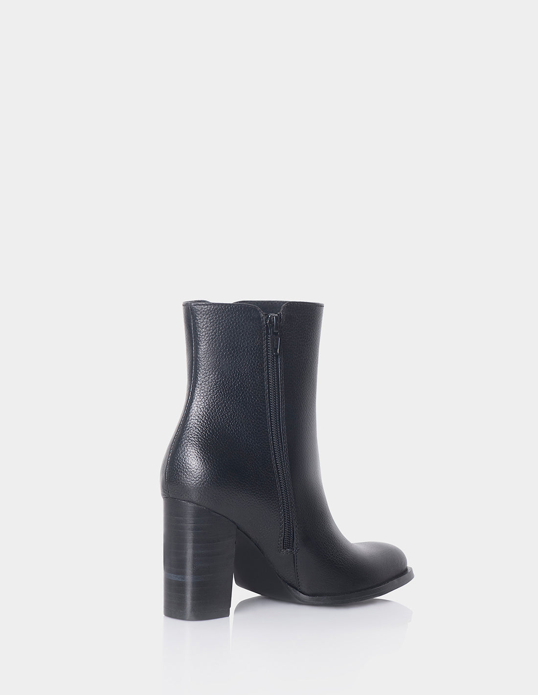 Botin Pamela Cuero Negro