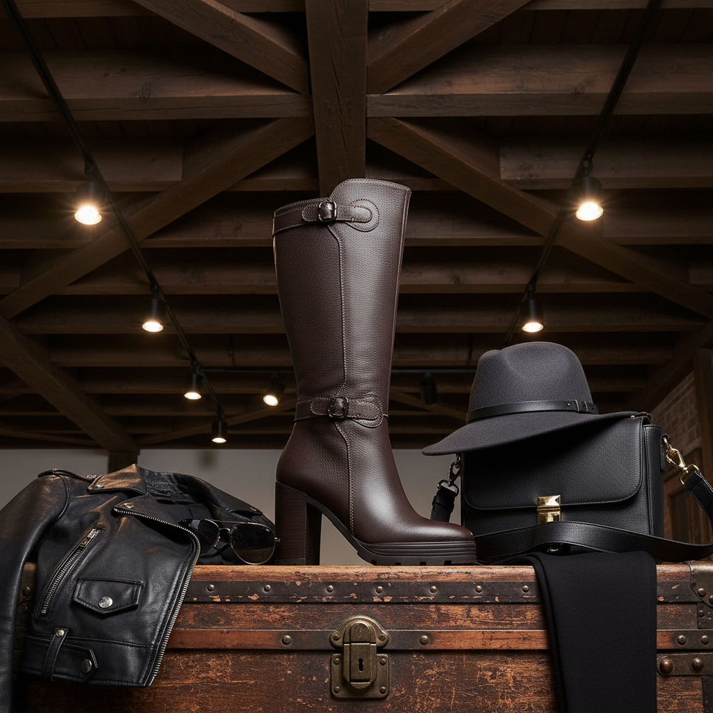 Bota Serena Cuero Cafe