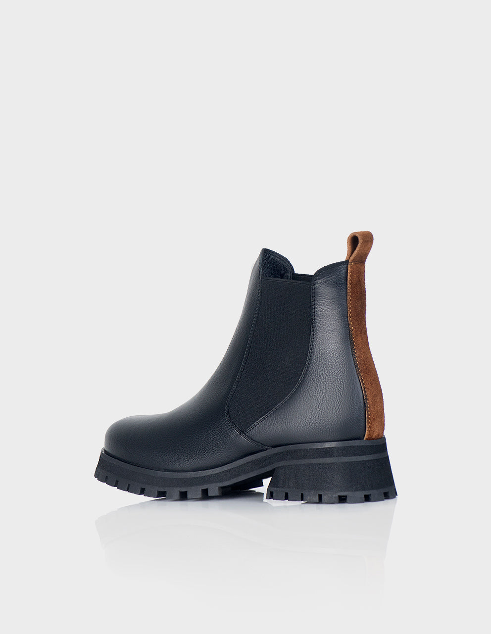 Botines Sierra Negro x Caramelo