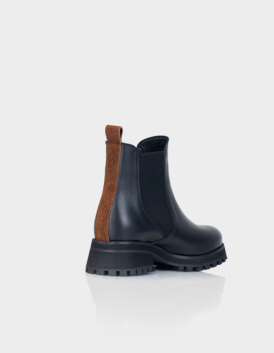Botines Sierra Negro x Caramelo