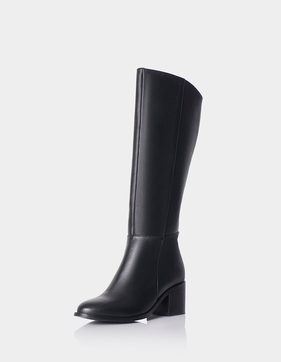 Bota Shira Cuero Negro