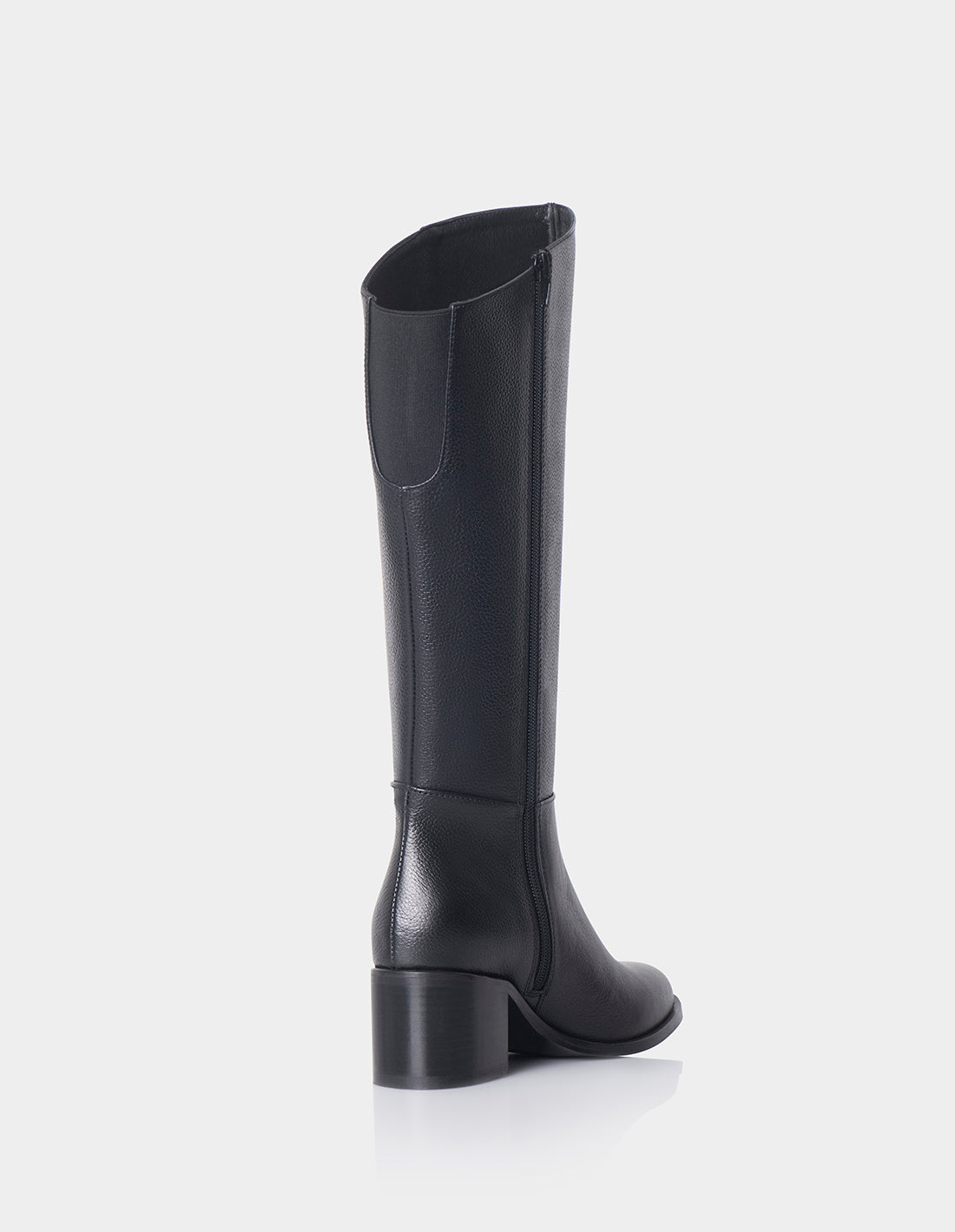 Bota Shira Cuero Negro