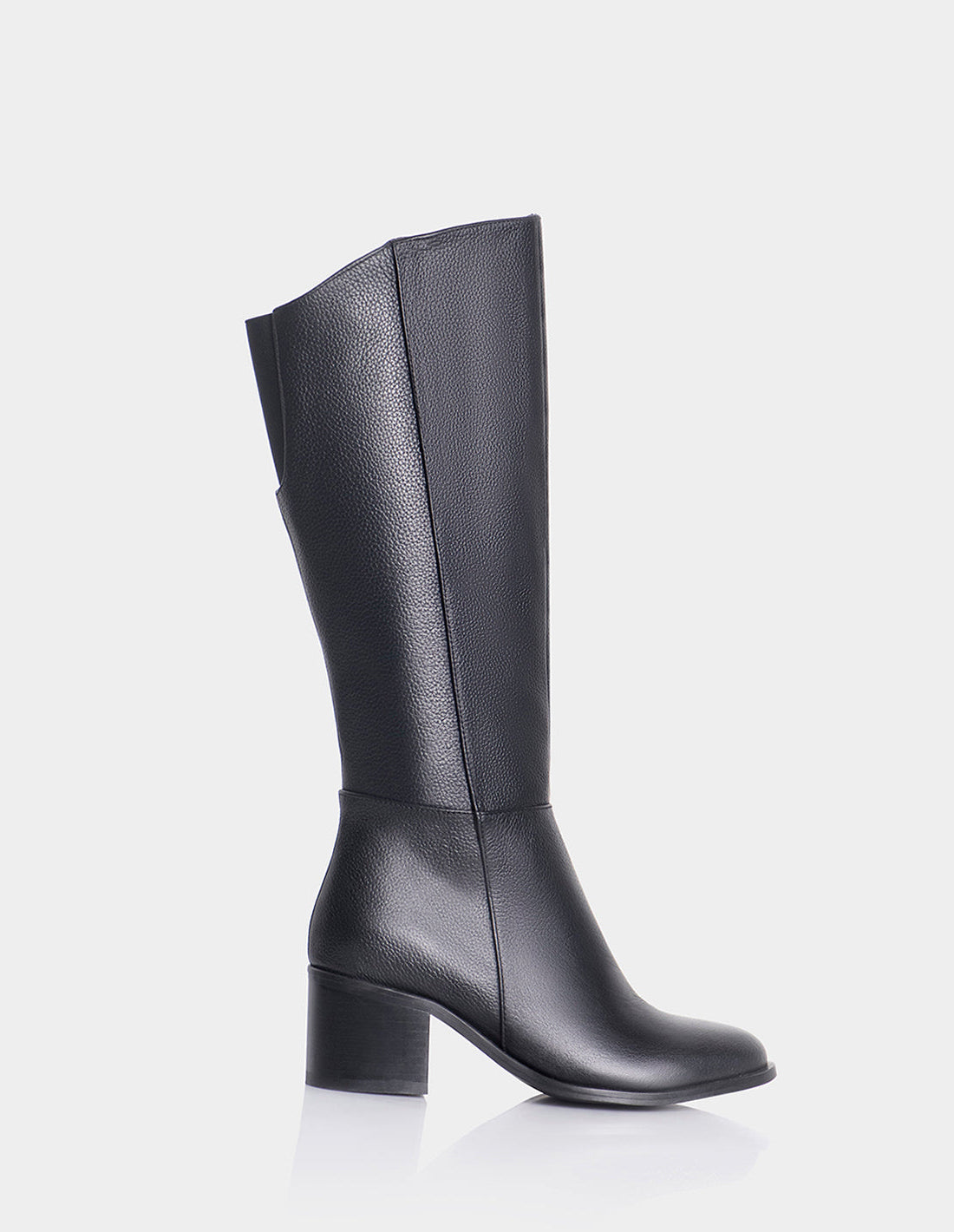 Bota Shira Cuero Negro