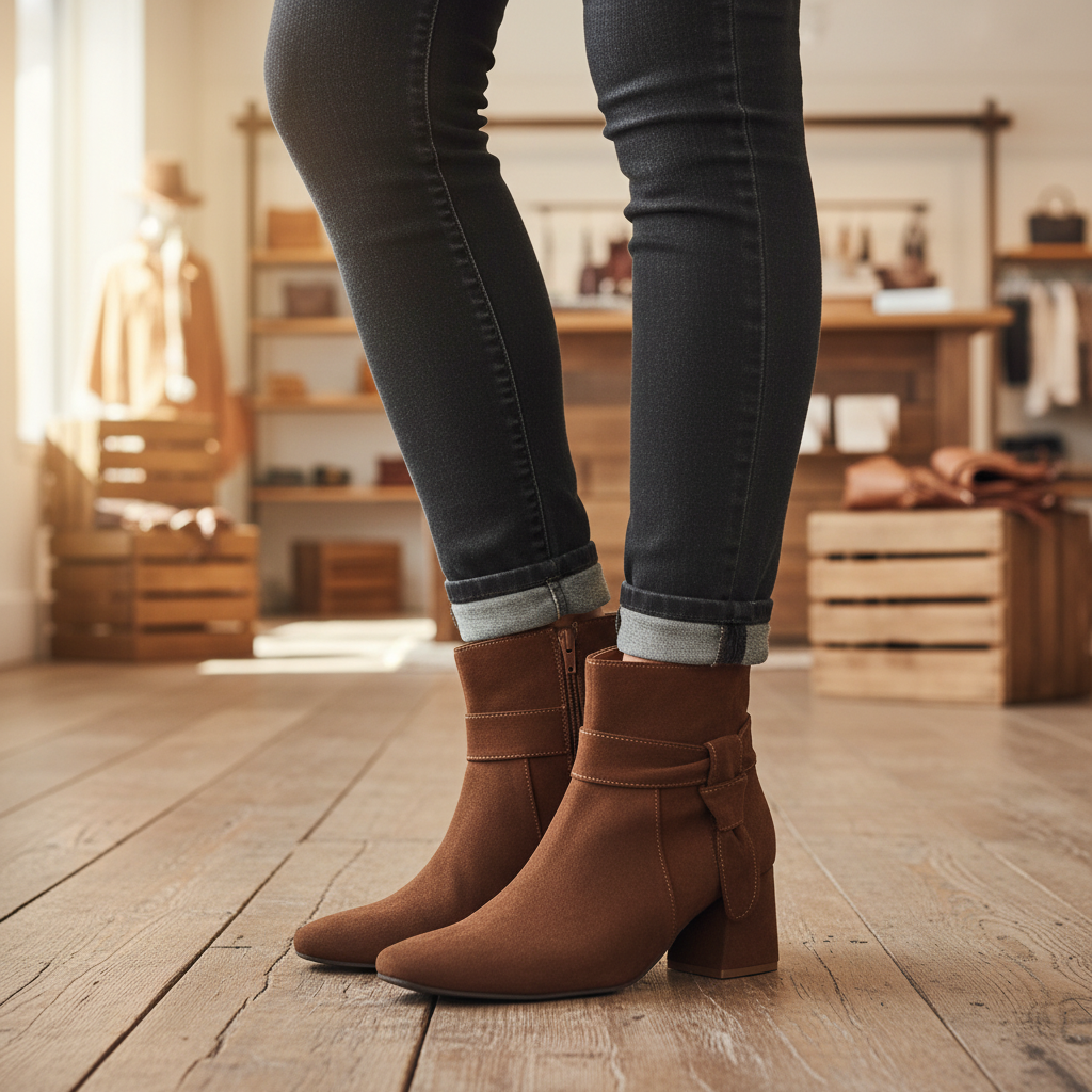 Botin Vanila Ante canela