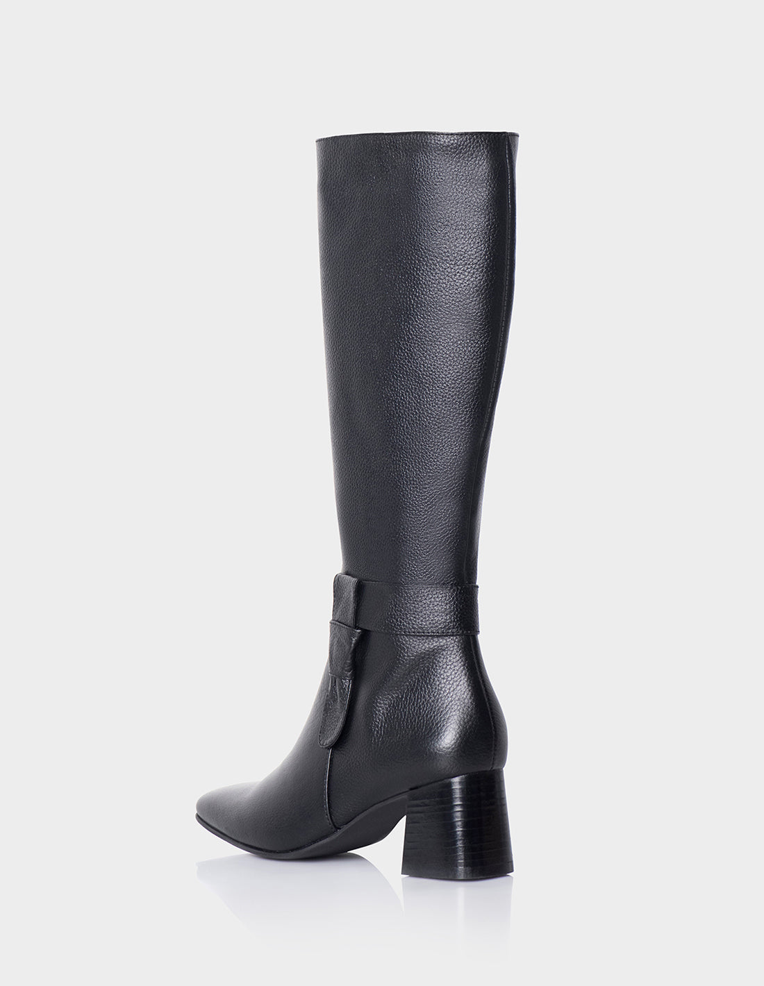 Bota Vitalia Cuero Negro