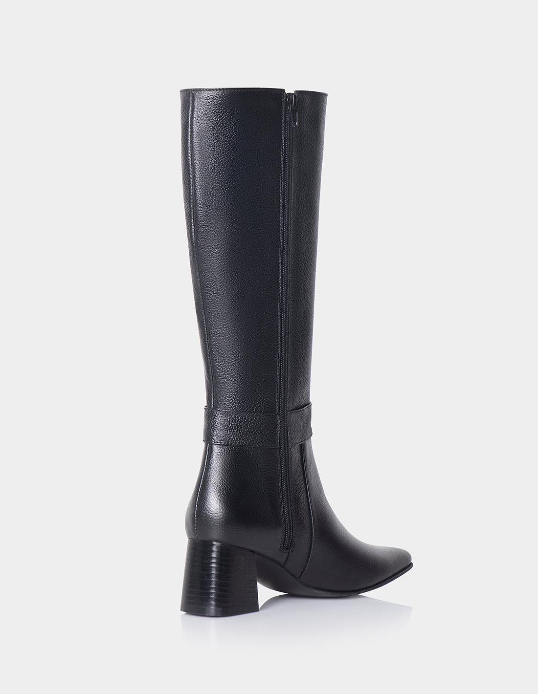 Bota Vitalia Cuero Negro
