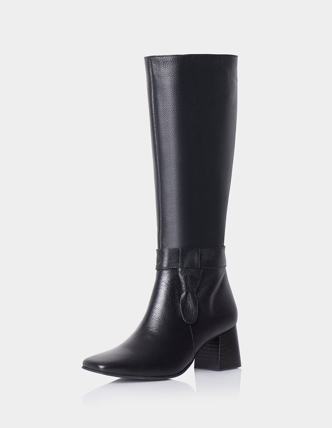 Bota Vitalia Cuero Negro