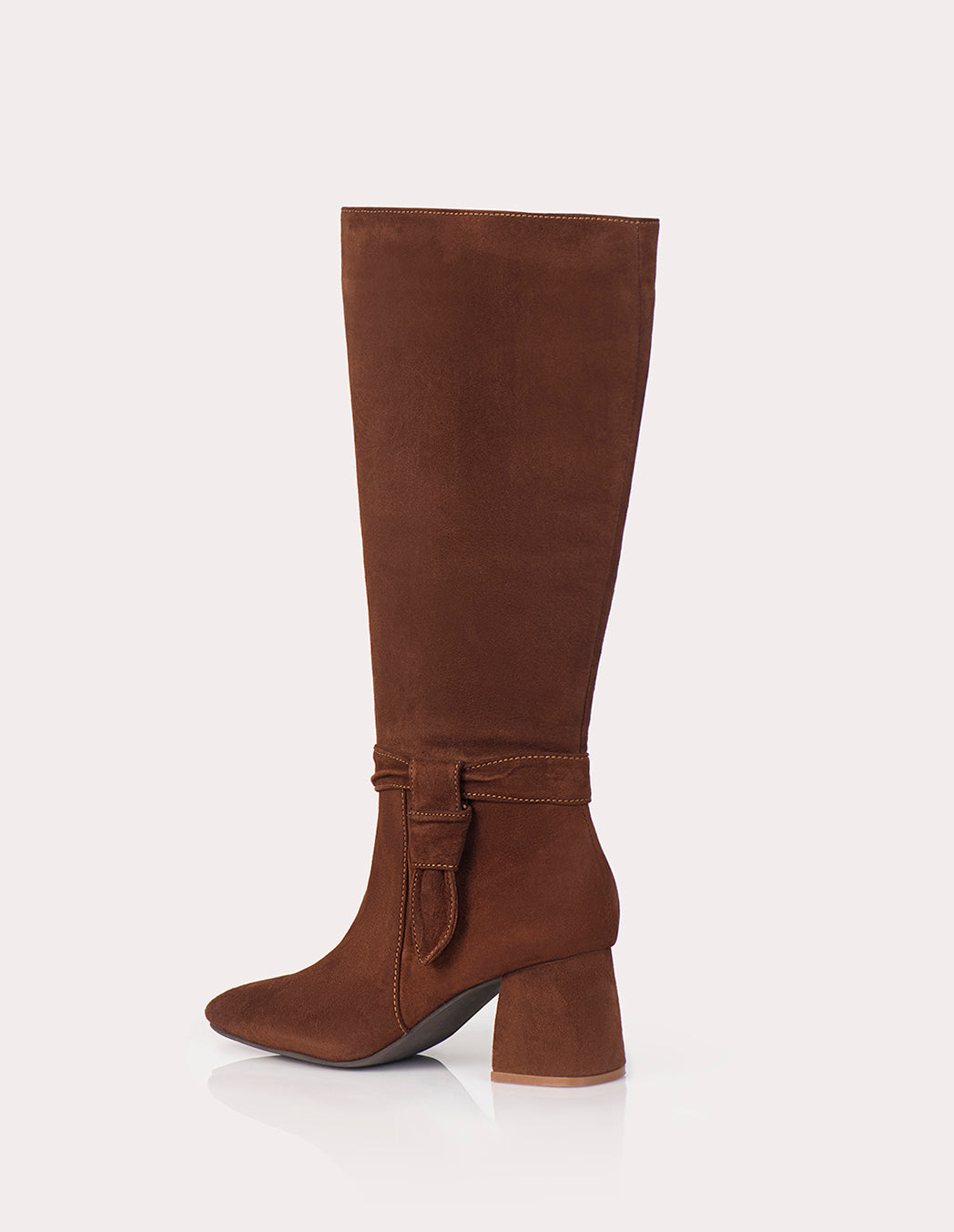 Bota Vitalia Cuero Ante Canela
