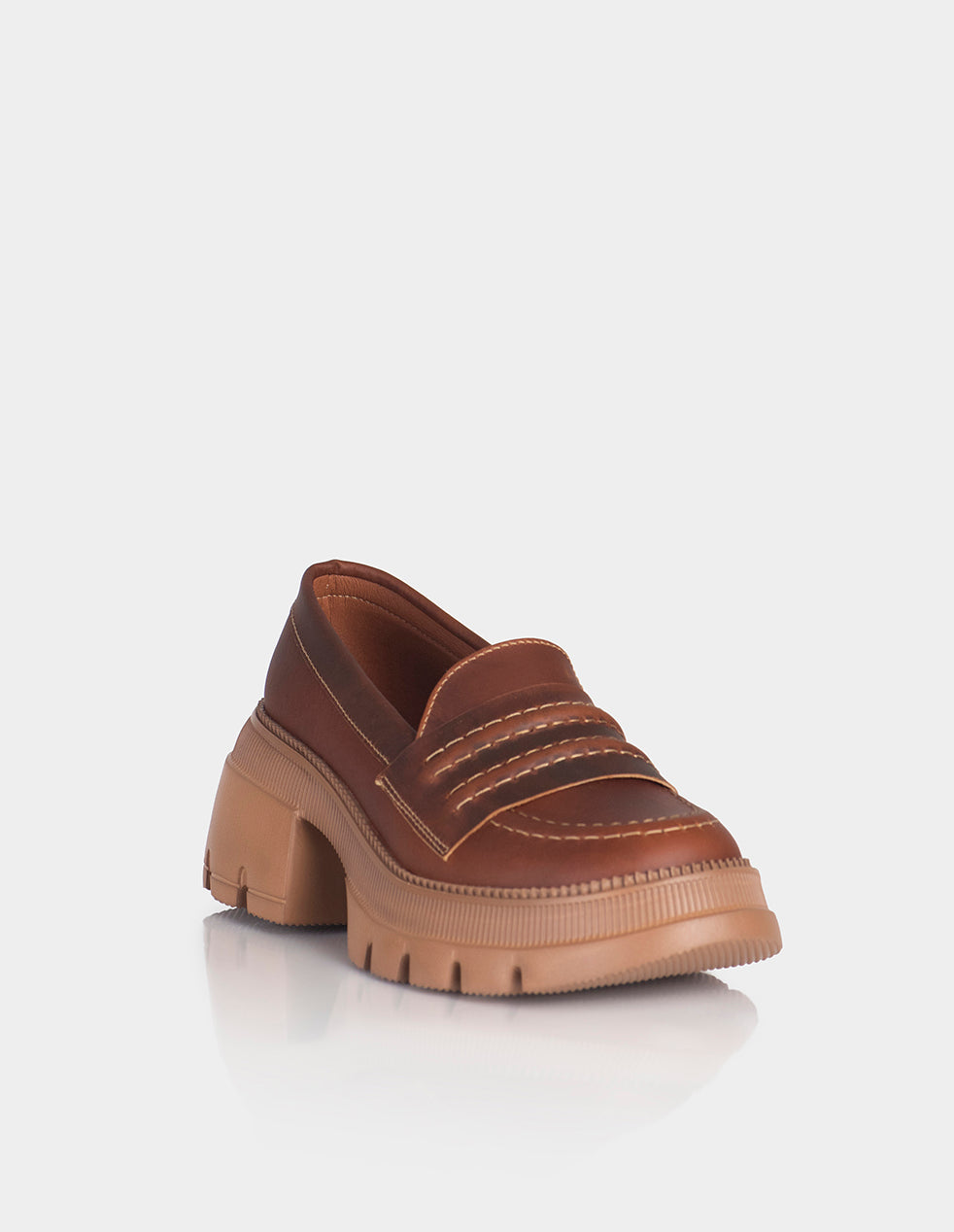 Mocasin Zamora Cuero Miel