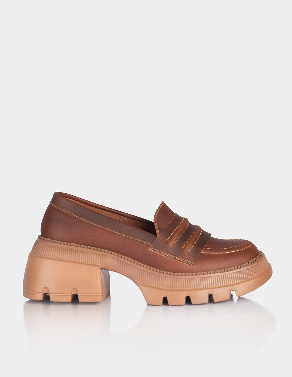 Mocasin Zamora Cuero Miel