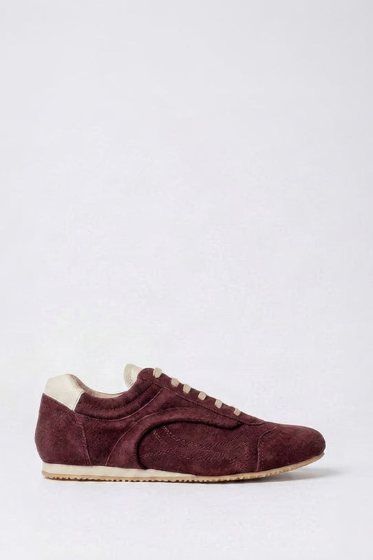 Mika Sneaker Gamuza vino