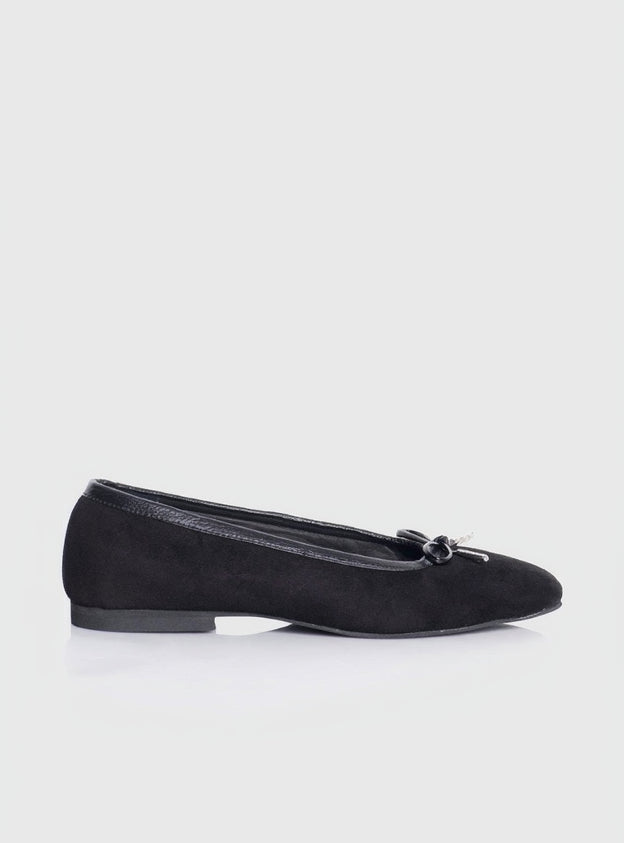 Baleta Bianca Ante Negro