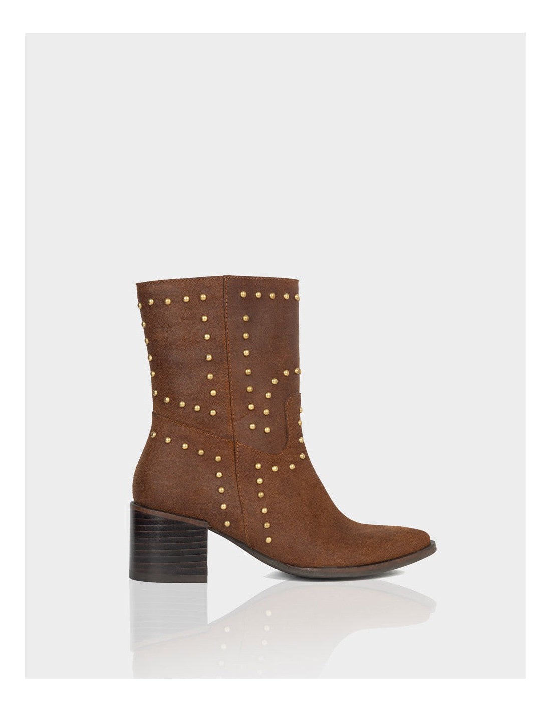 Bota Levella Cuero Caramelo