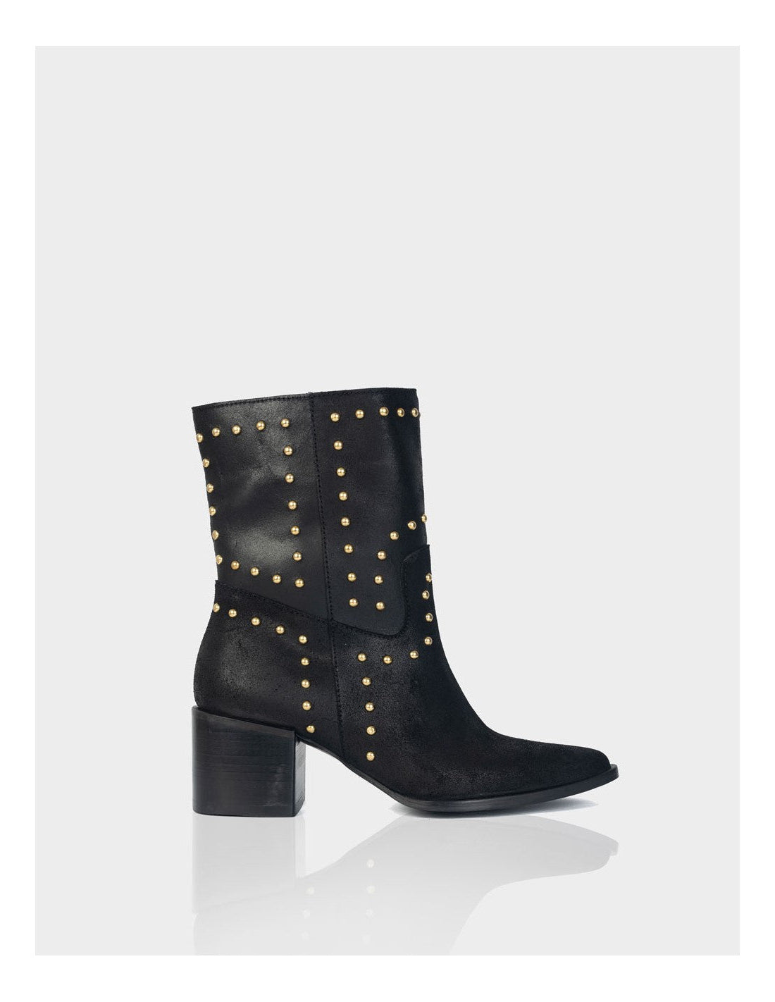 Bota Levella Cuero Negro