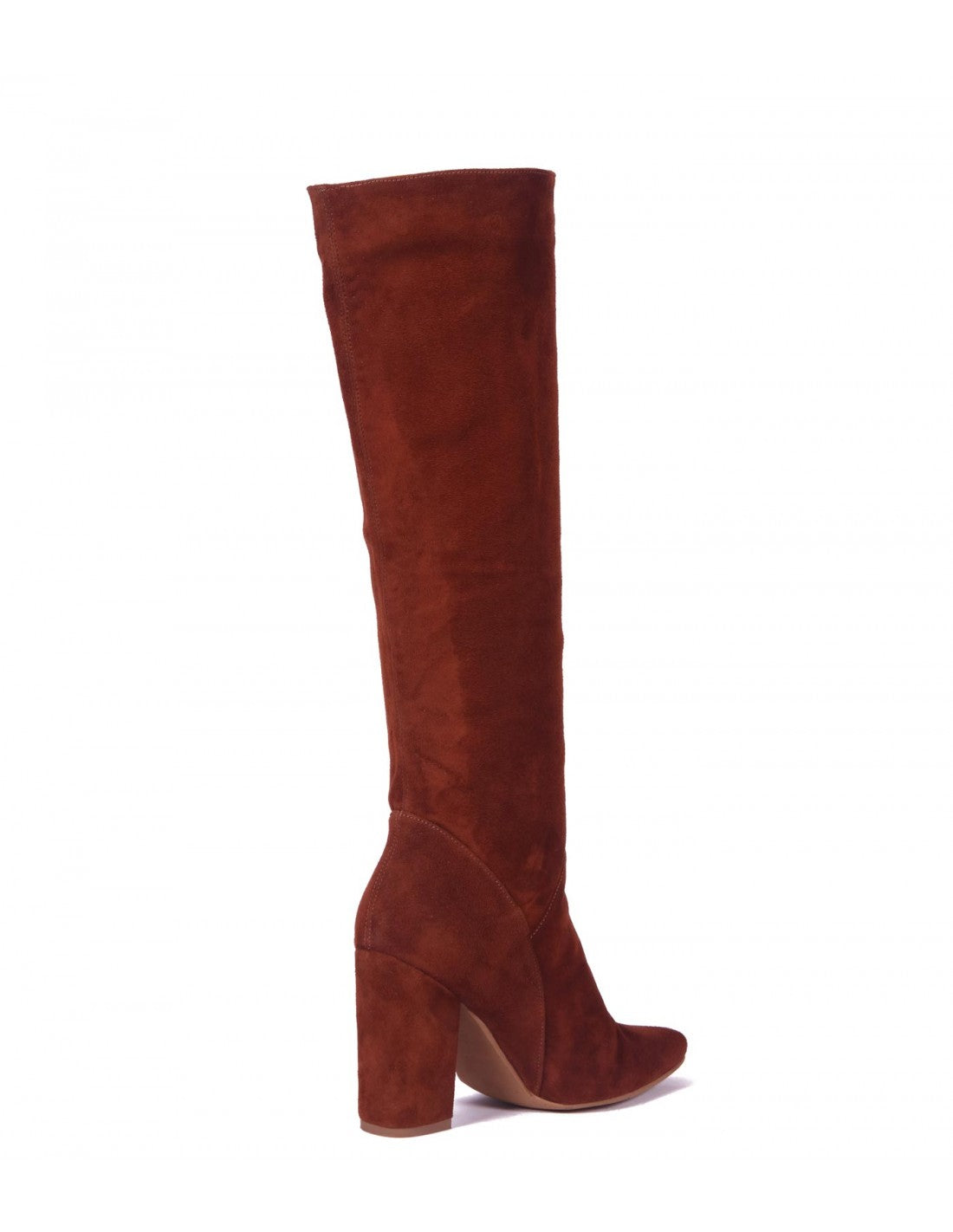Bota Maggie Cuero Ante Canela