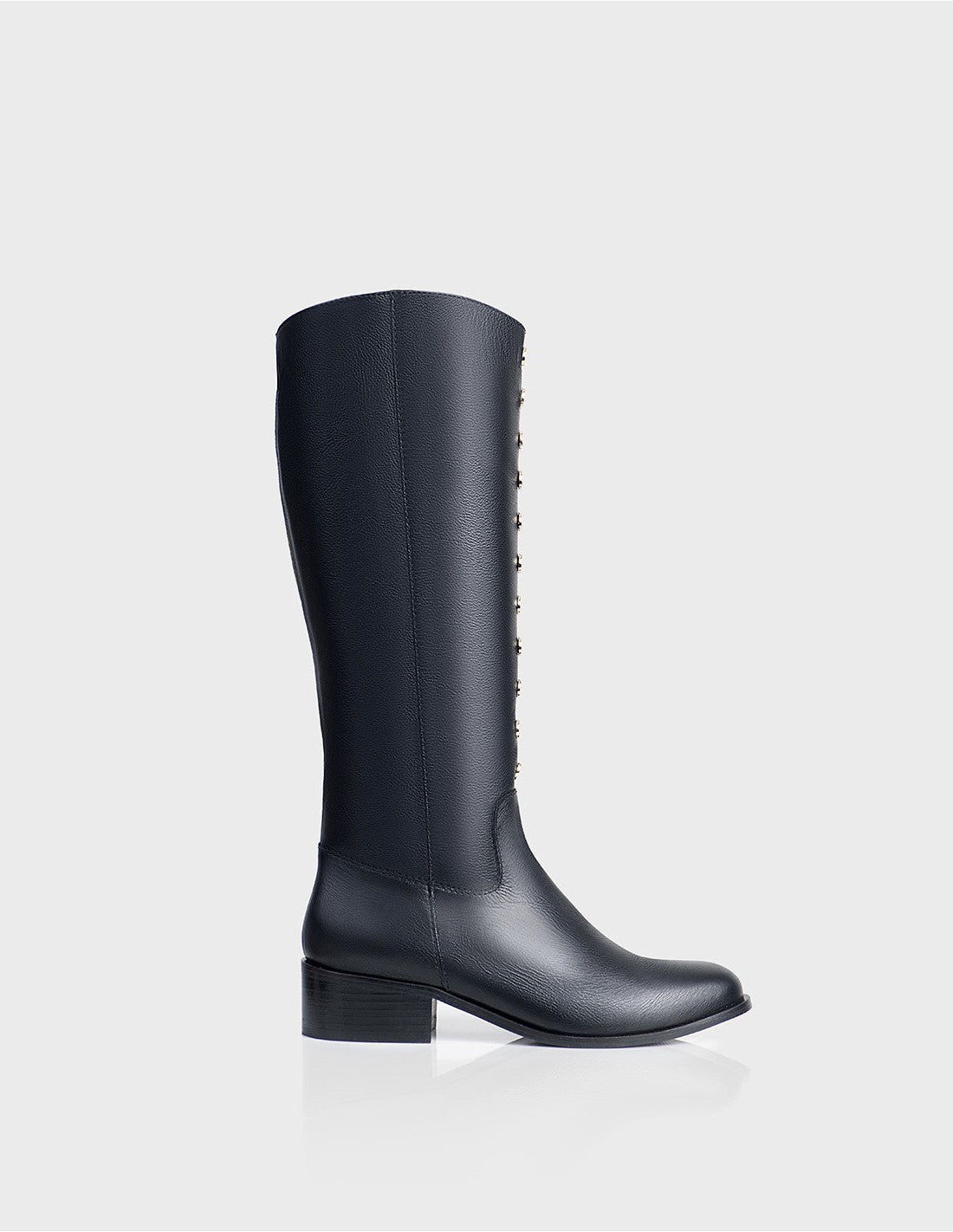 Bota Montecarlo Cuero Negro