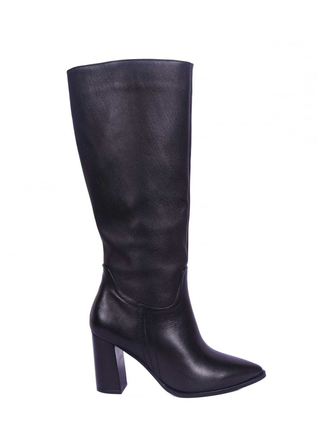 Bota Rochi Cuero Negro