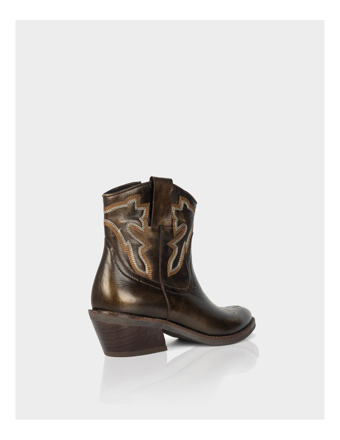Botin Alamo Cuero Folia Cafe