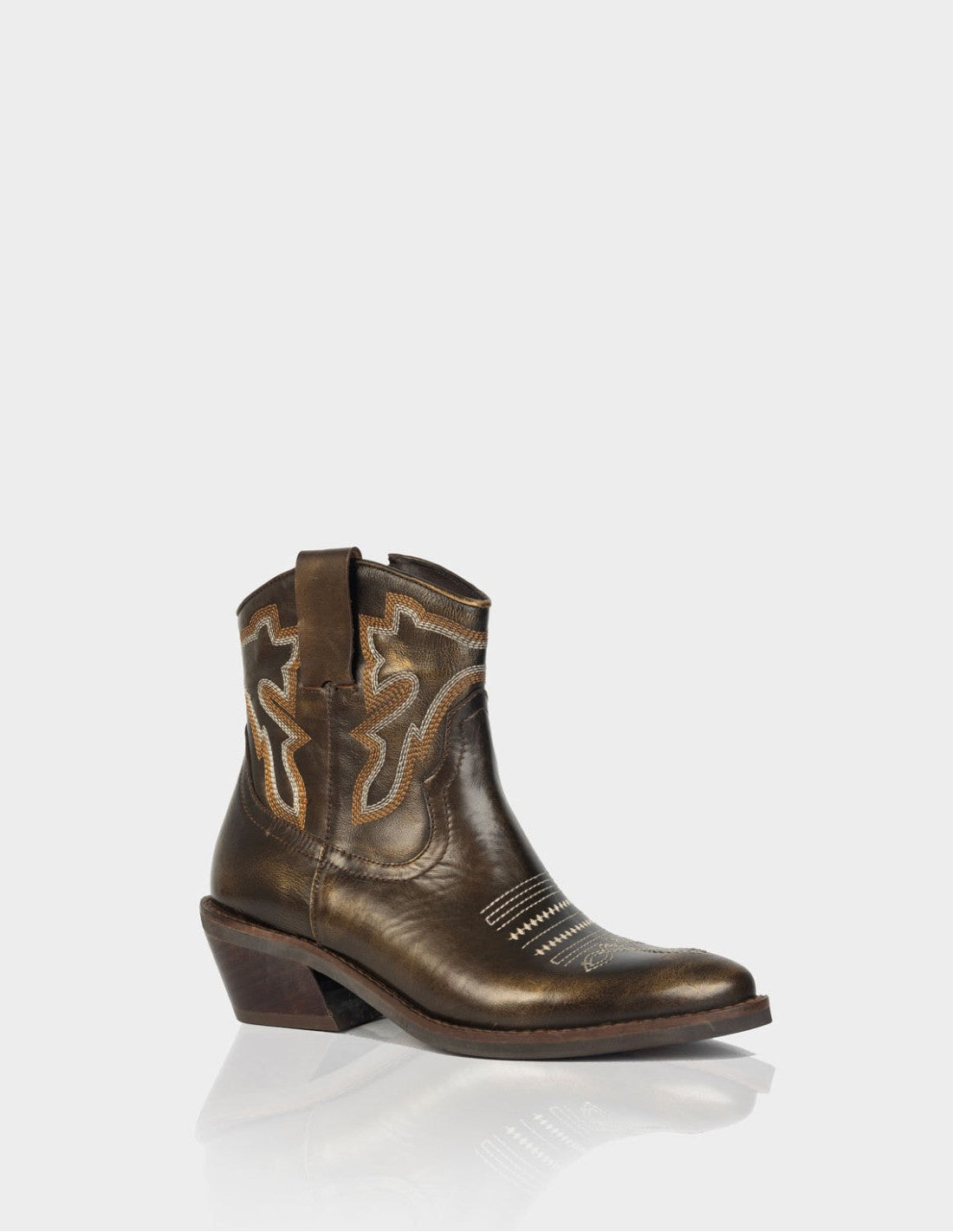 Botin Alamo Cuero Folia Cafe