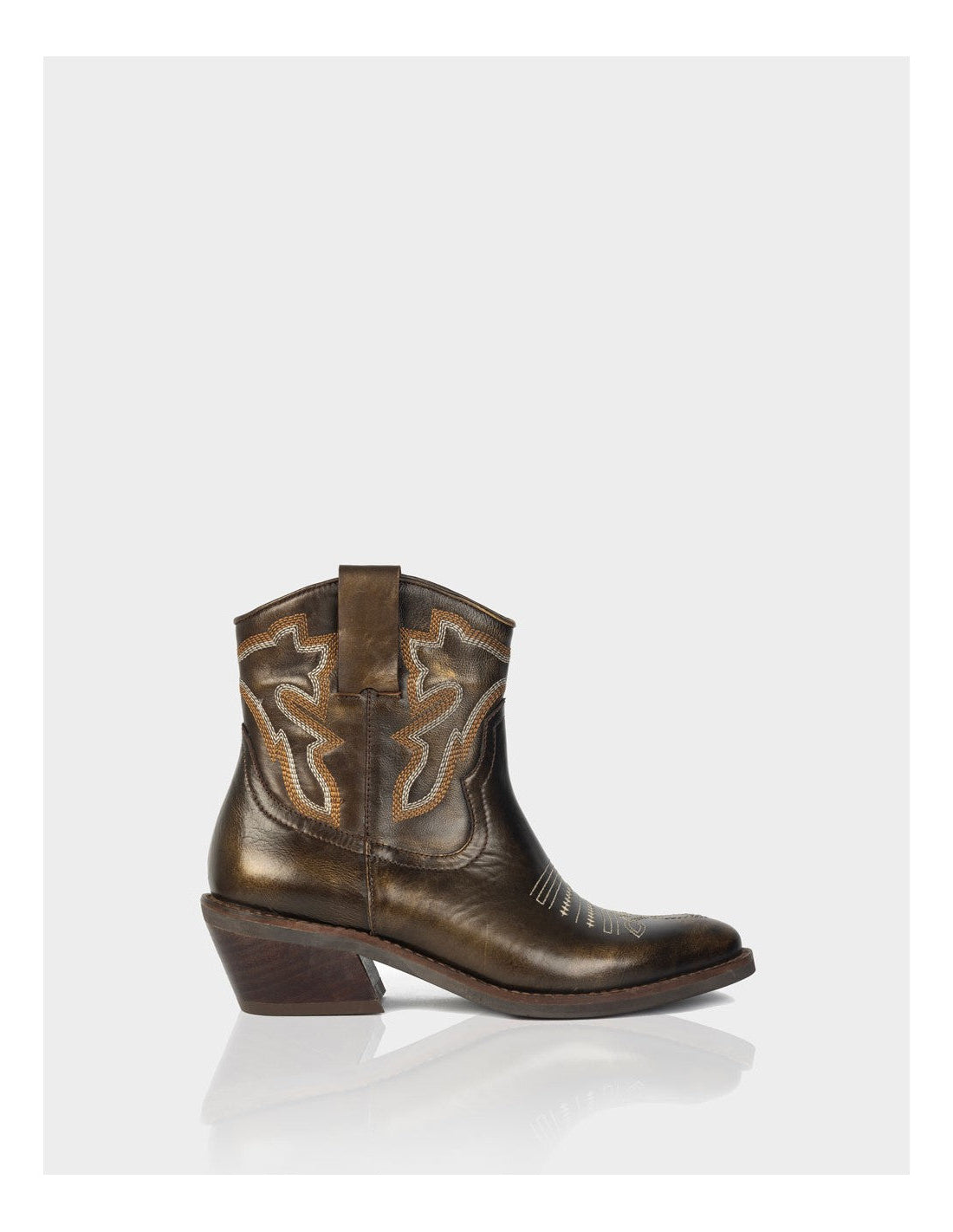 Botin Alamo Cuero Folia Cafe