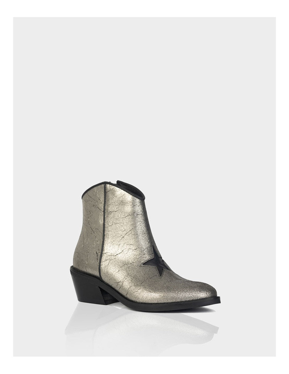 Botin Andromeda Plomo x Negro