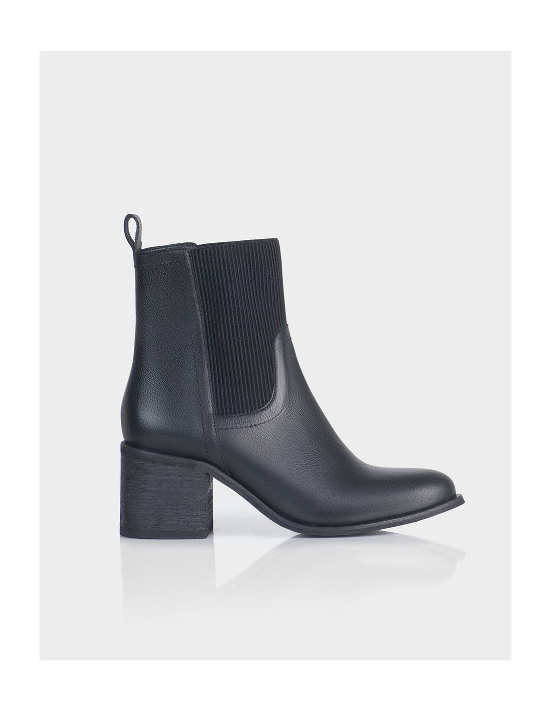 Botin Bogota Cuero Negro