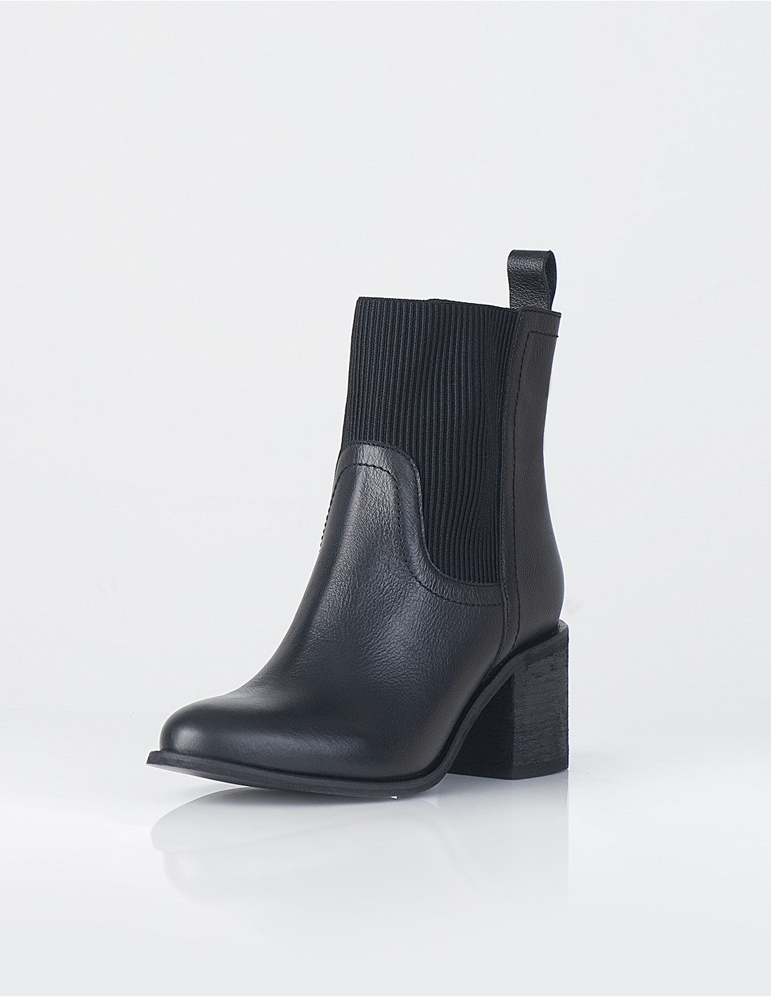 Botin Bogota Cuero Negro