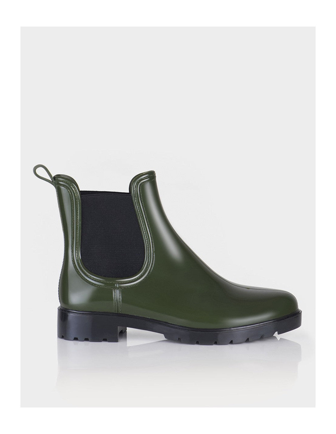 Botin de Lluvia Drizzle Verde Militar