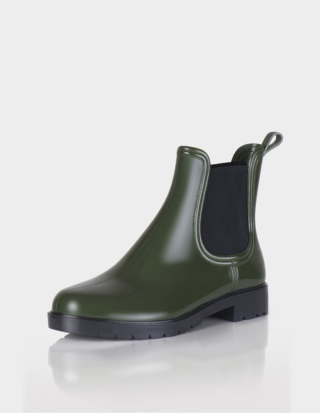 Botin de Lluvia Drizzle Verde Militar