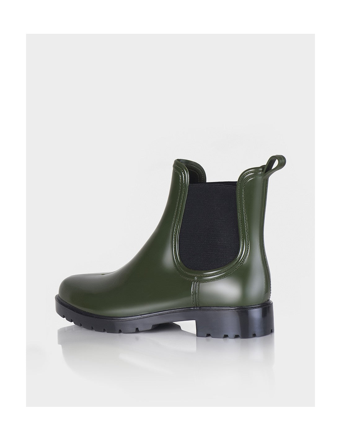 Botin de Lluvia Drizzle Verde Militar