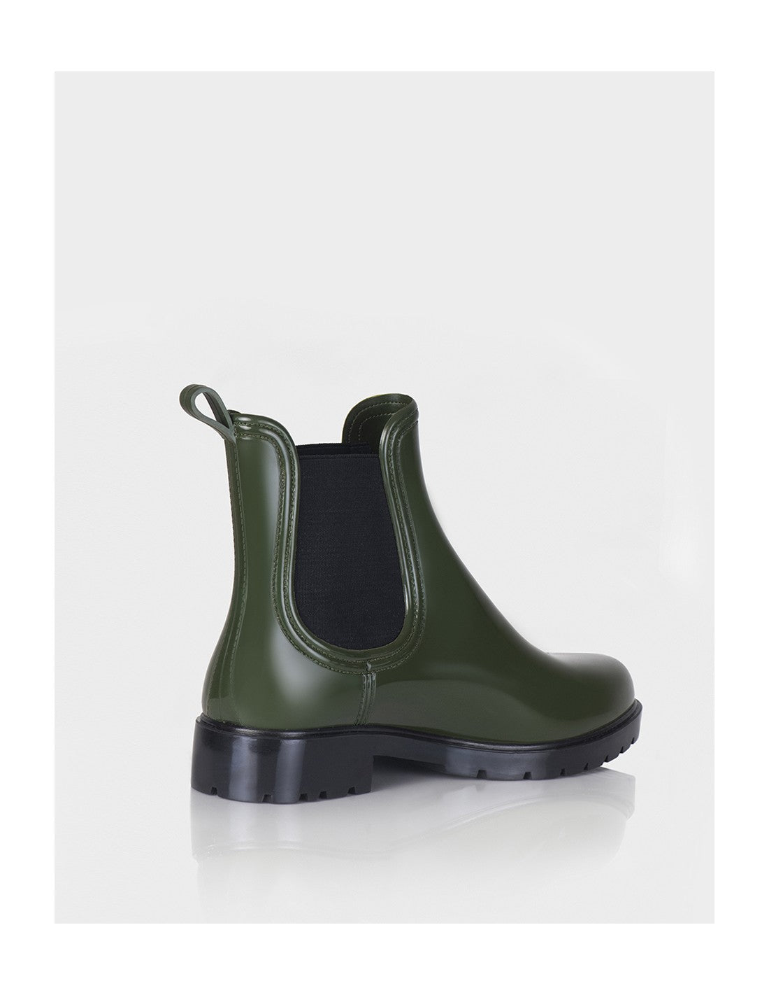 Botin de Lluvia Drizzle Verde Militar