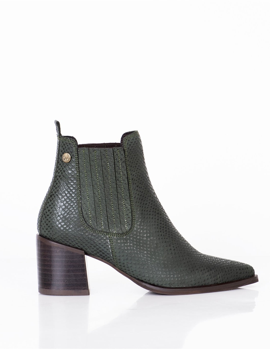 Botin Lisboa Croco Verde