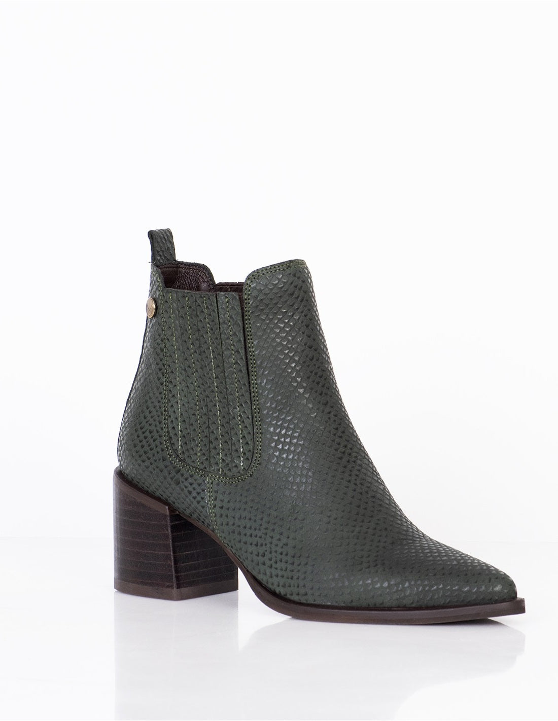 Botin Lisboa Croco Verde