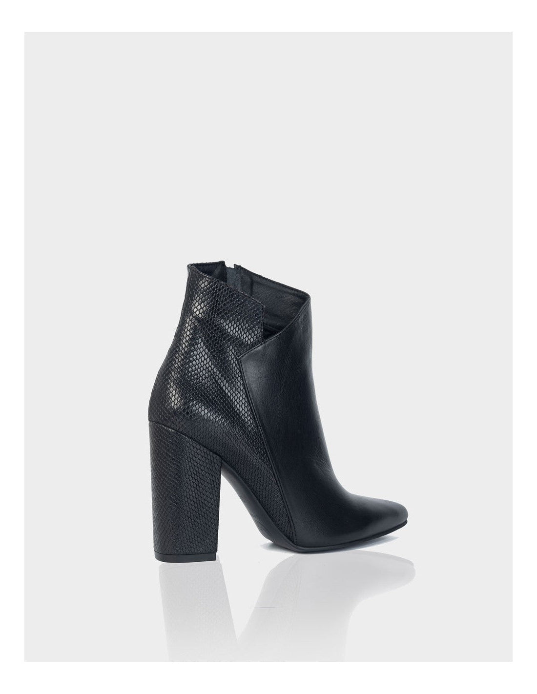 Botin Mahon Cuero Piton x Napa Negro